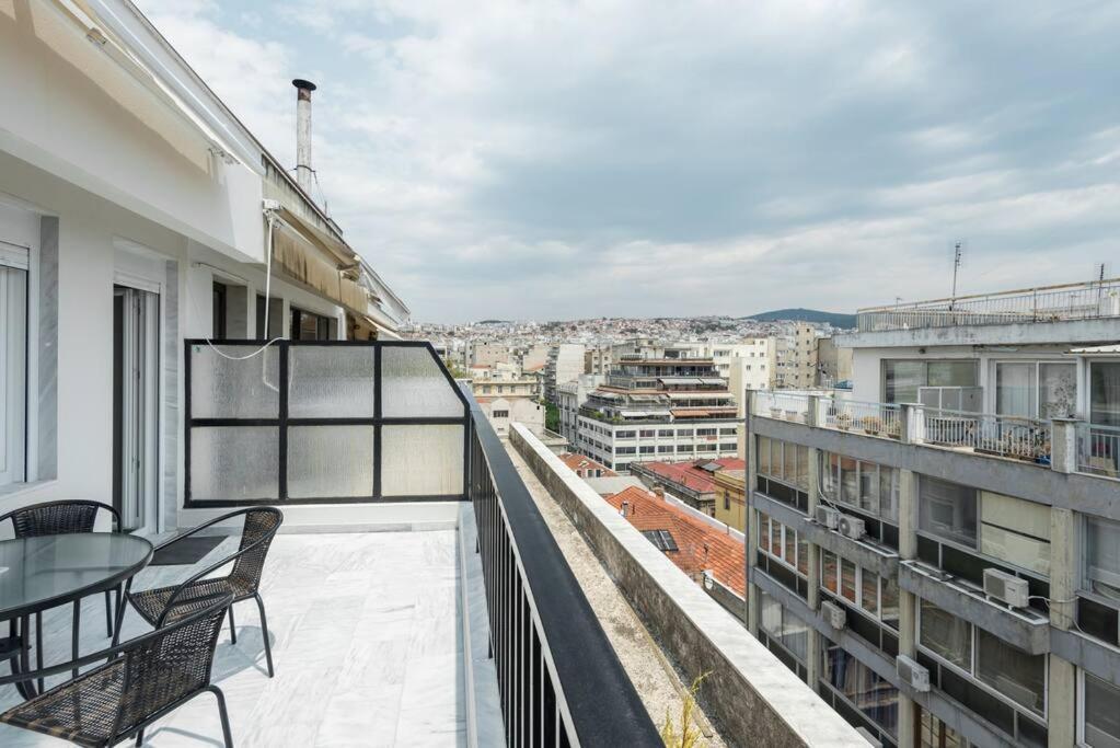 Penthouse Suite In The City Center Tessalónica Exterior foto